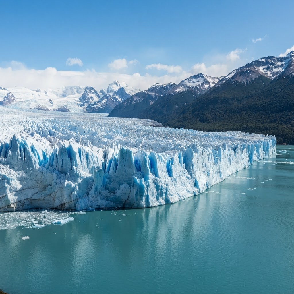Glaciar Perito Moreno en la Patagonia argentina